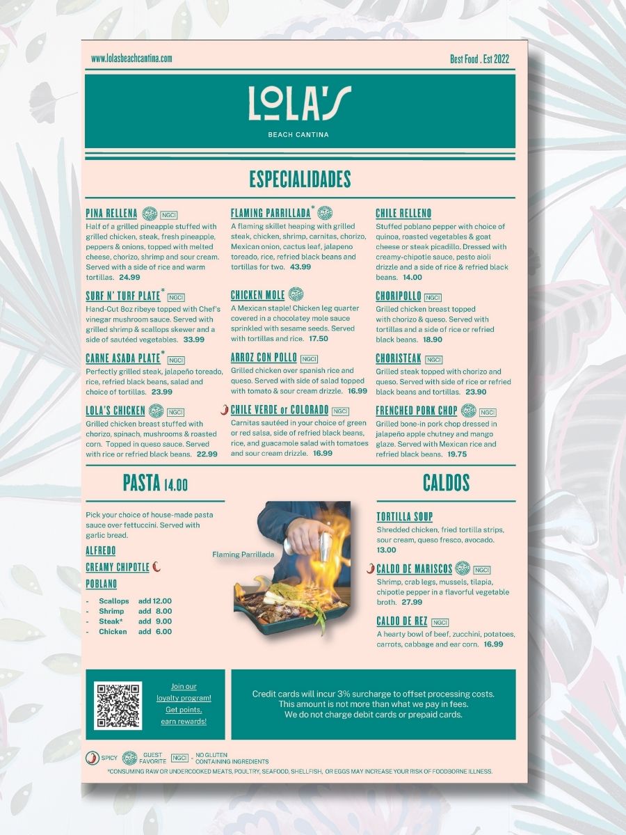 Menu Lola's Beach Cantina-3