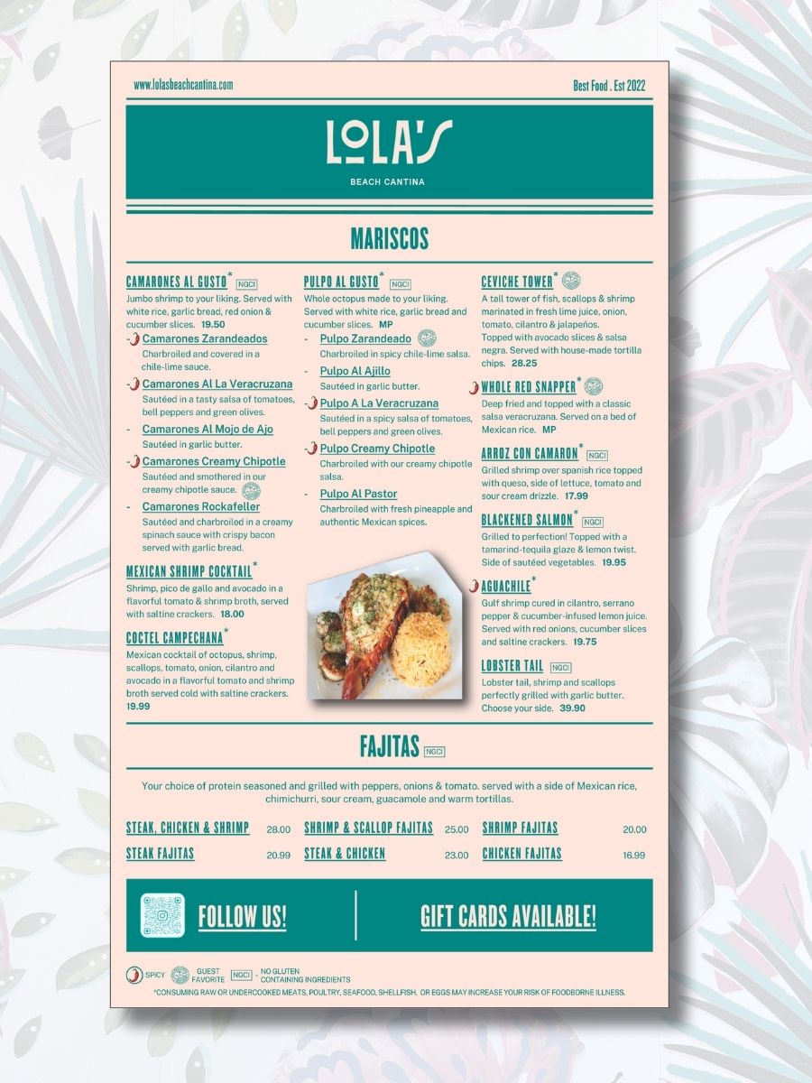 Menu Lola's Beach Cantina-5