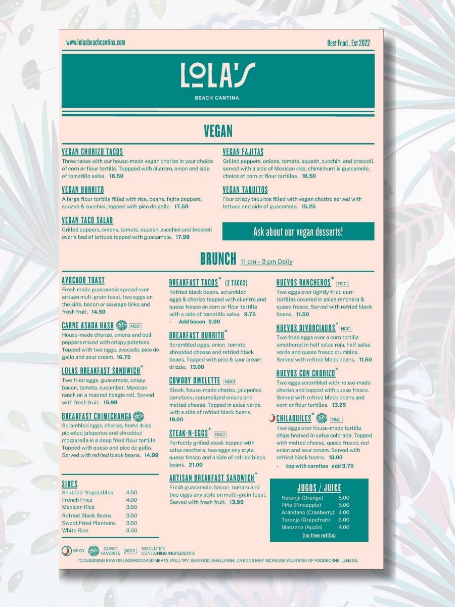 Menu Lola's Beach Cantina-6