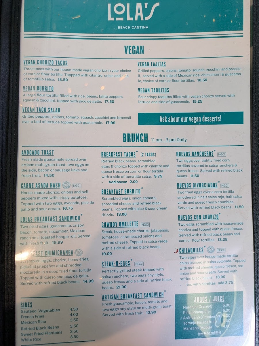 Menu Lola's Beach Cantina-8
