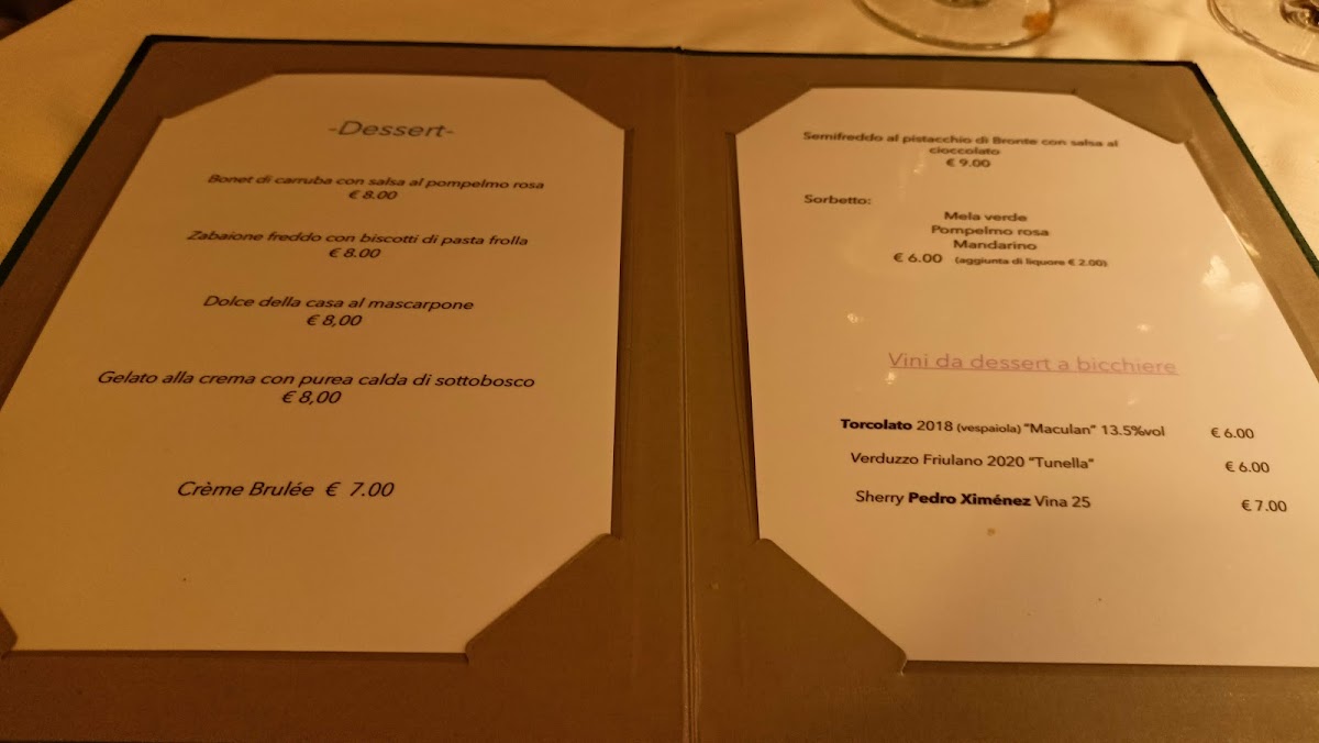 Menu L'olimpia Trattoria Con Alloggio-8