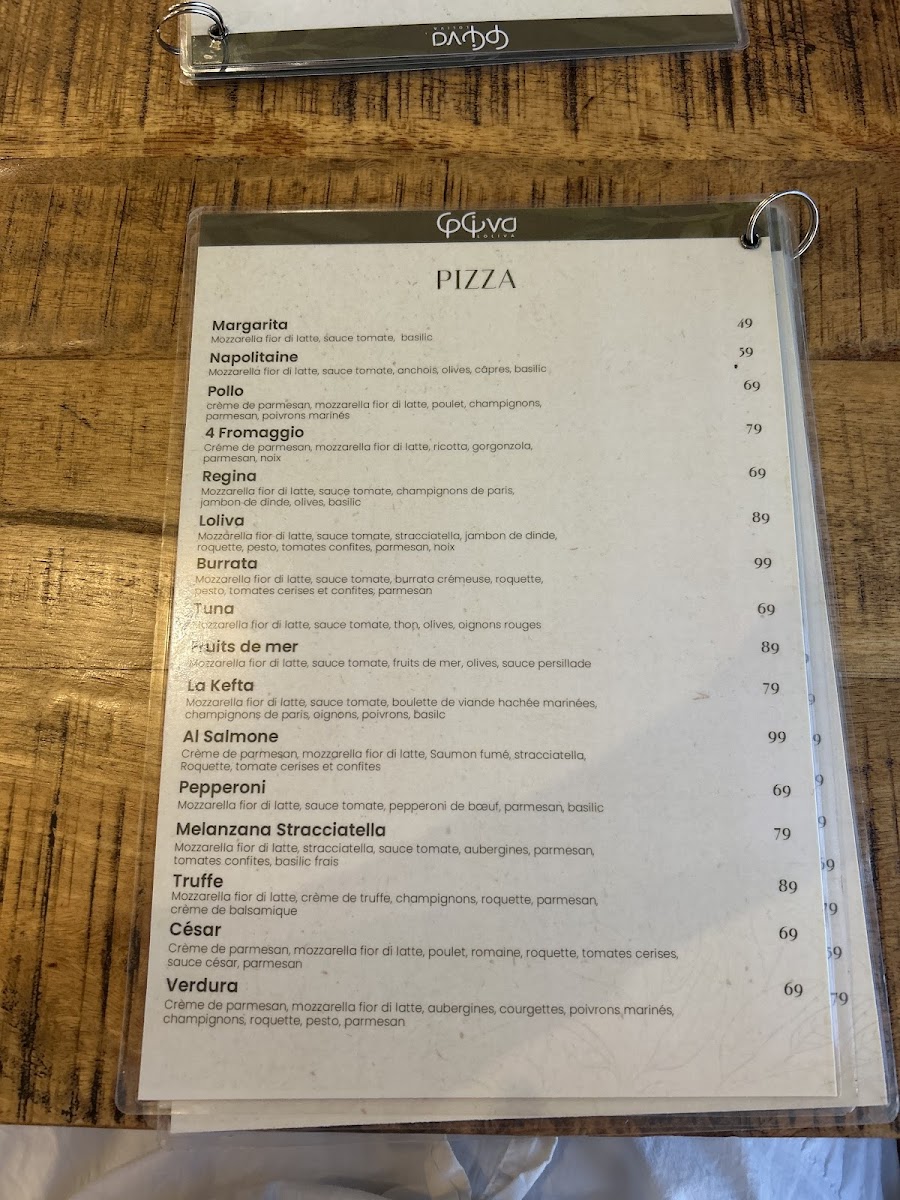 Menu Loliva-1