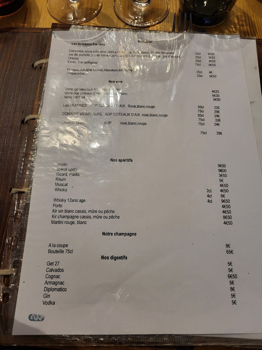 Menu L'olivier Restaurant-3