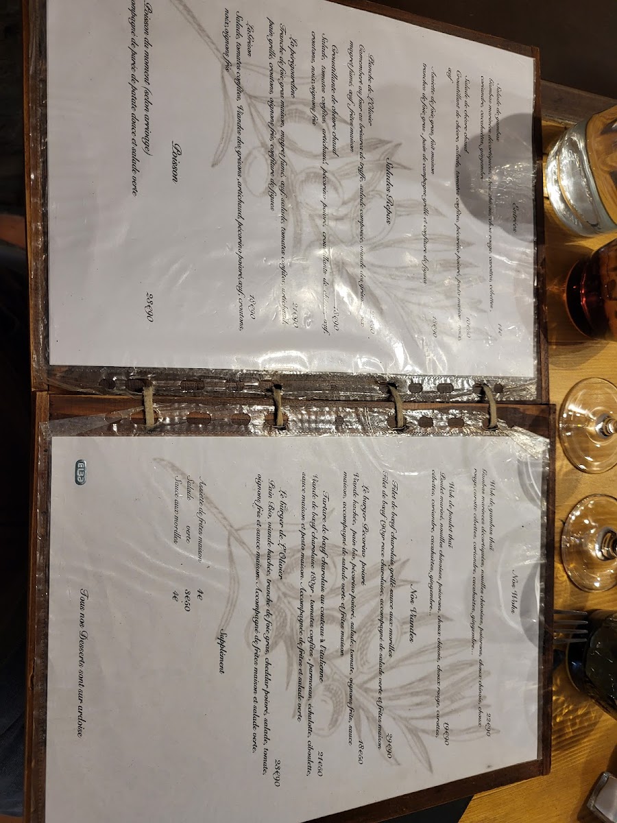 Menu L'olivier Restaurant-9
