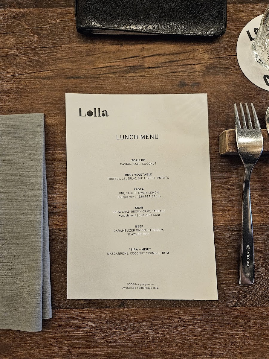 Menu Lolla-9