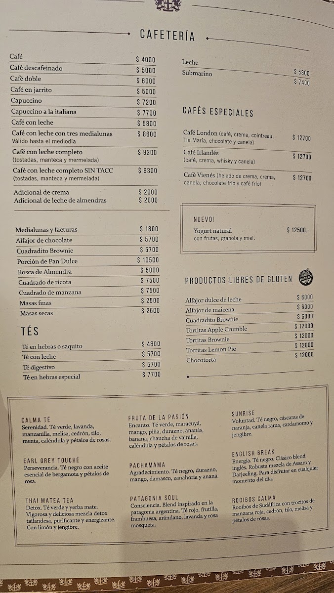 Menu London City-1