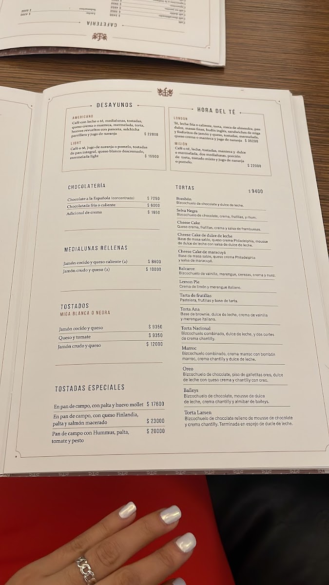 Menu London City-5