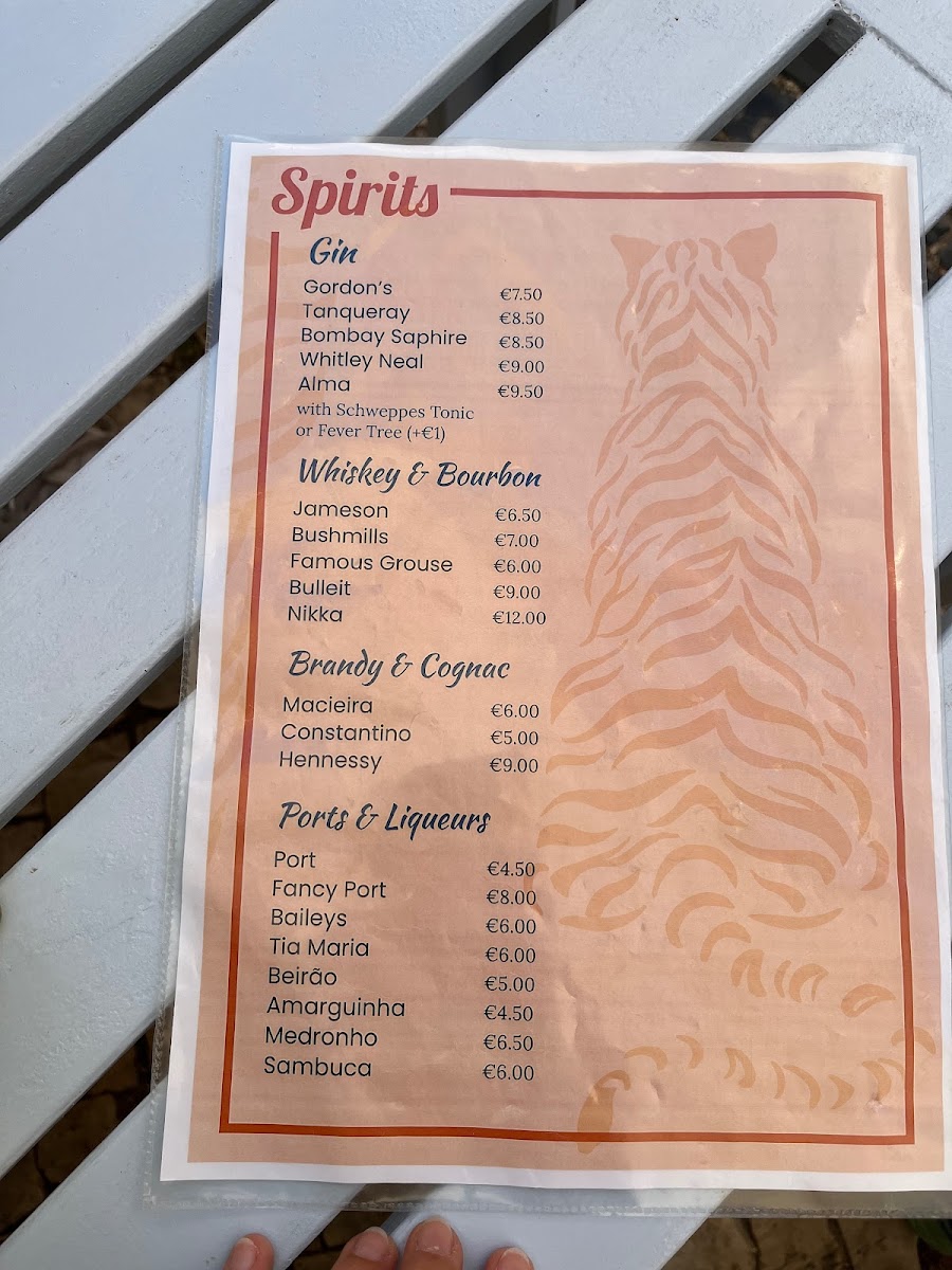Menu London Tiger Coffee-4
