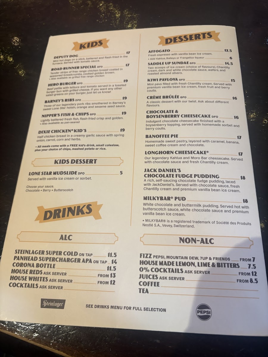 Menu Lone Star Nelson-4