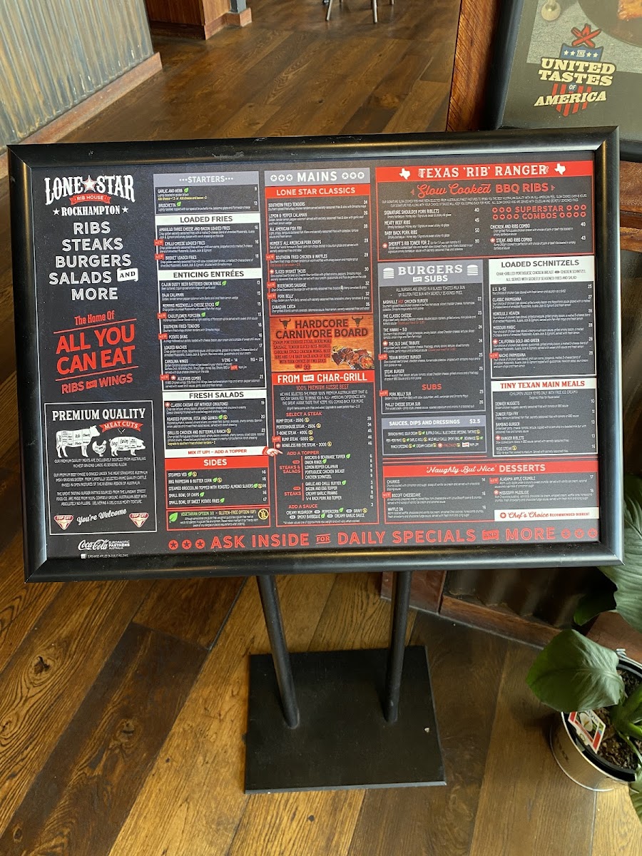 Menu Lone Star Rib House Cockburn-3