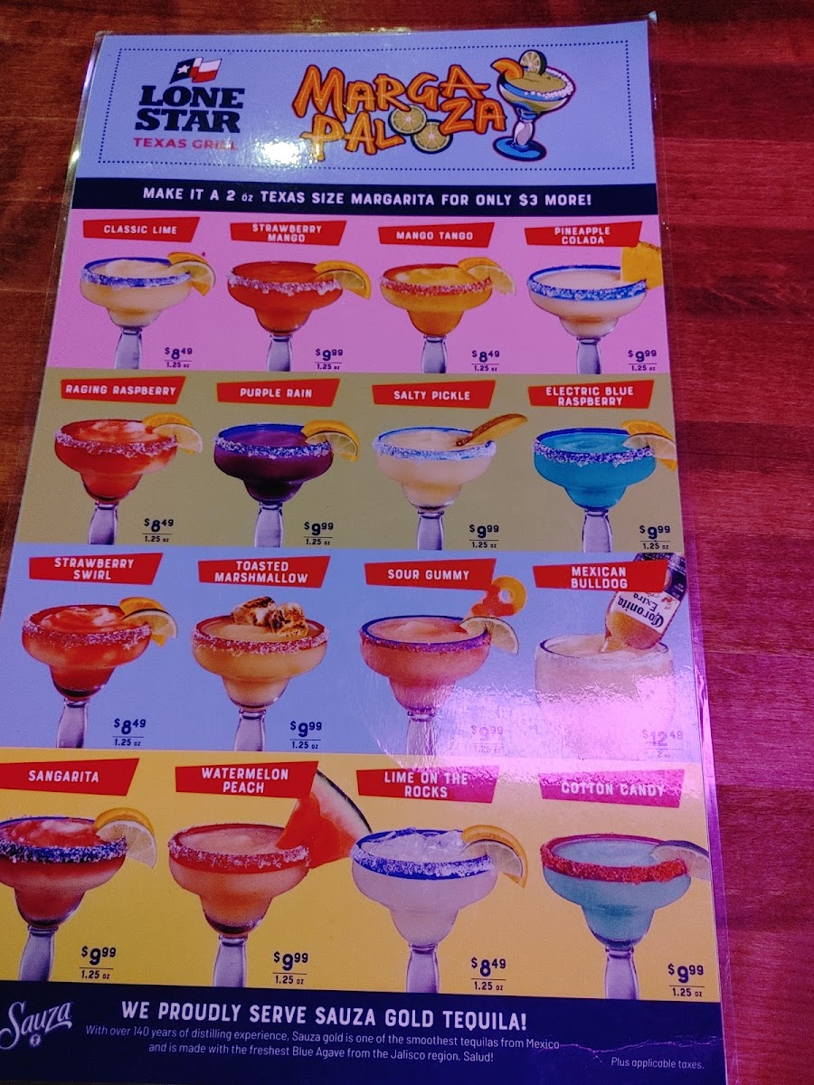 Menu Lone Star Texas Grill-5