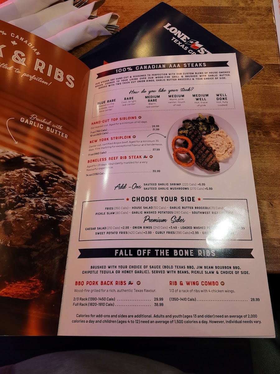 Menu Lone Star Texas Grill-6