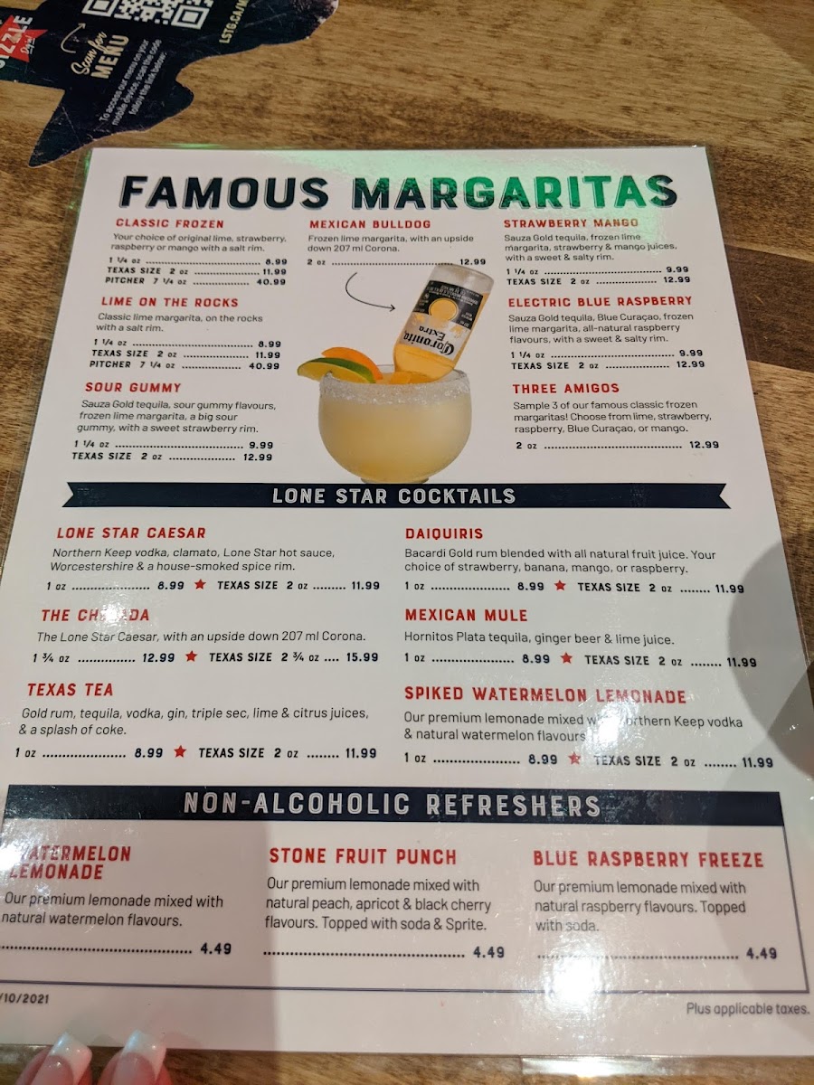 Menu Lone Star Texas Grill-8