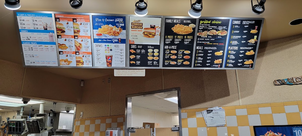 Menu Long John Silver's | A&w-4