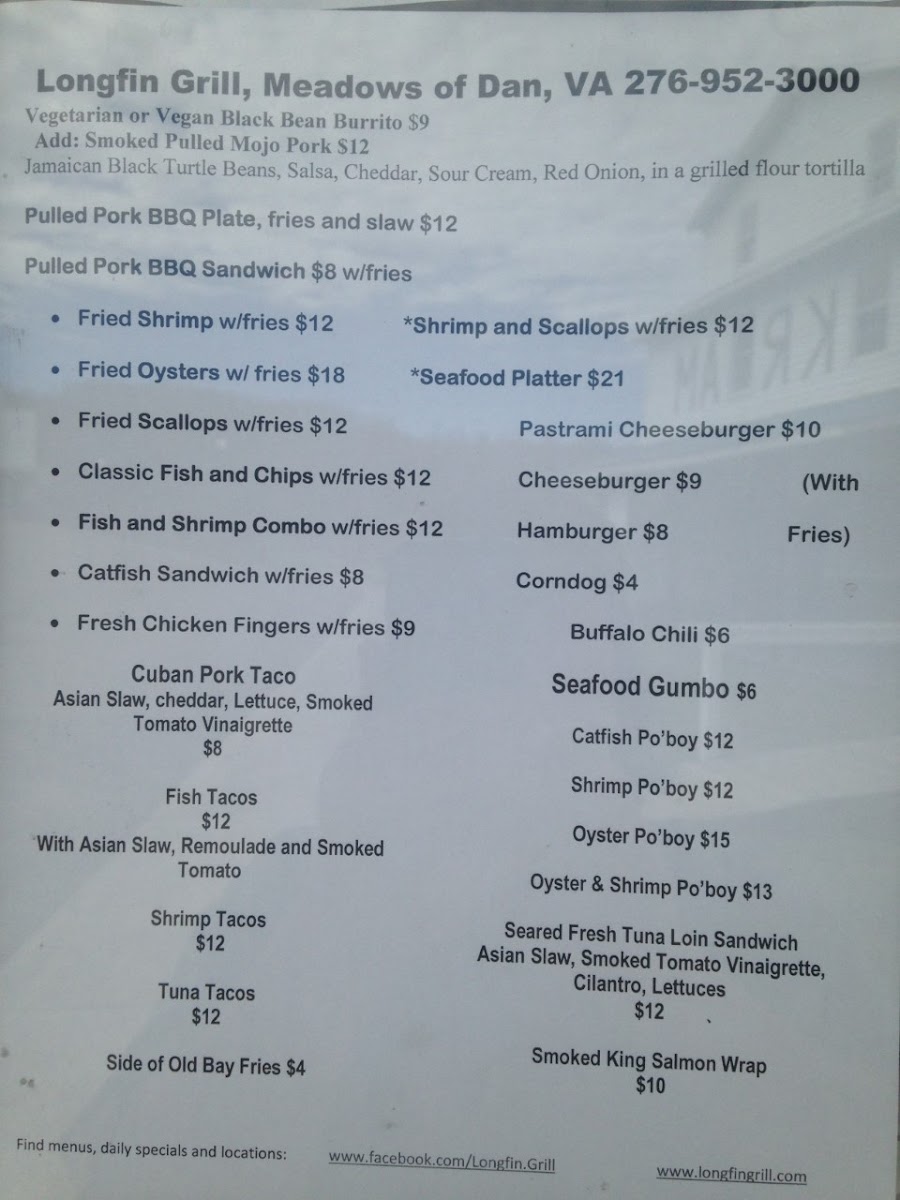 Menu Longfin Grill-1