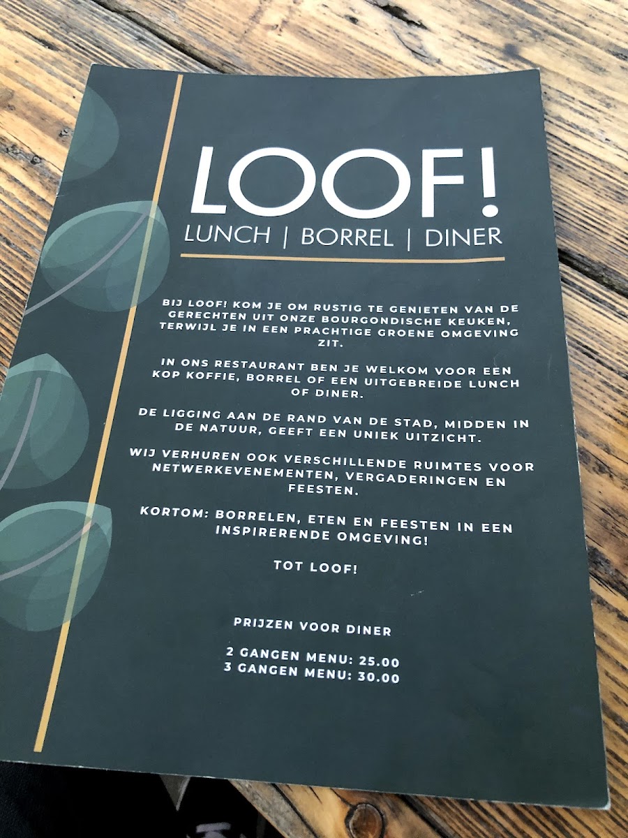 Menu Loof! Roosendaal-1