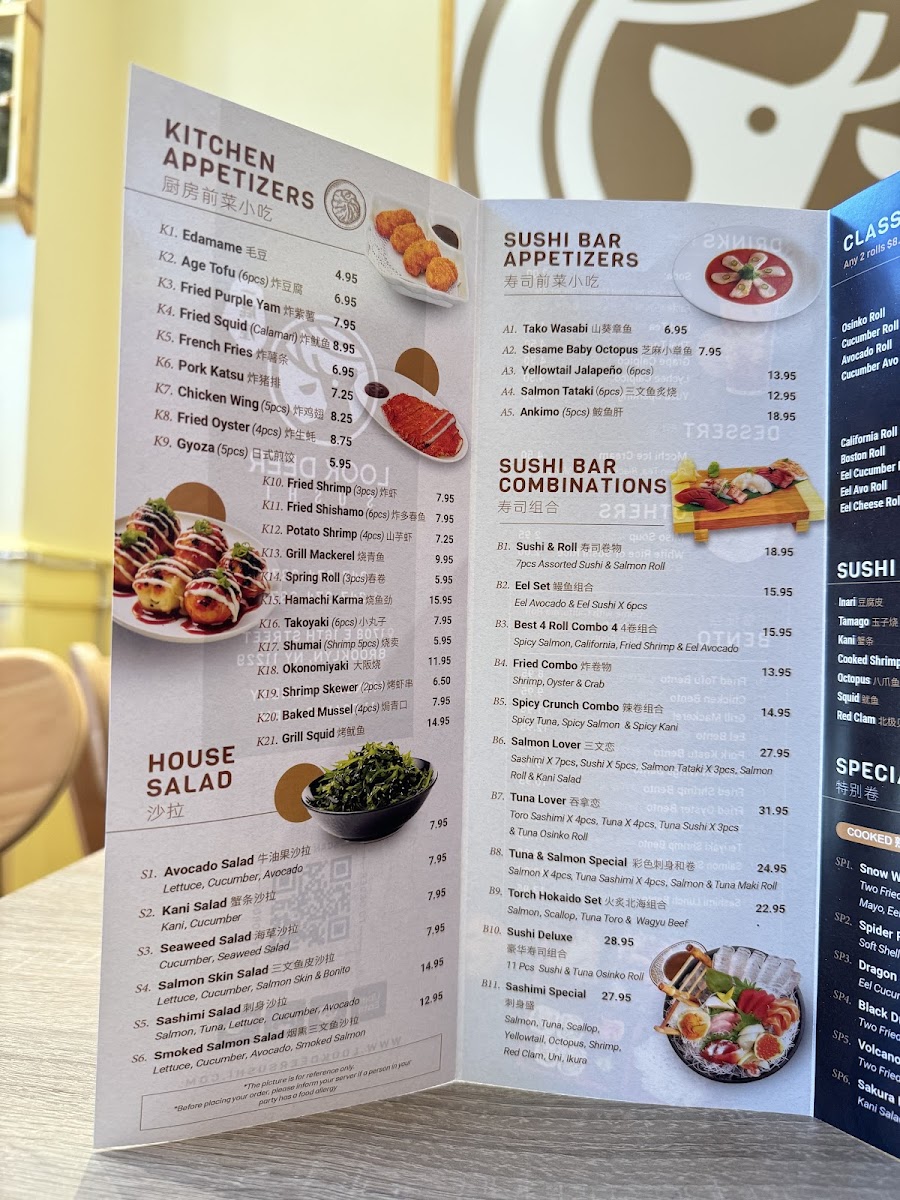 Menu Look Deer Sushi-1