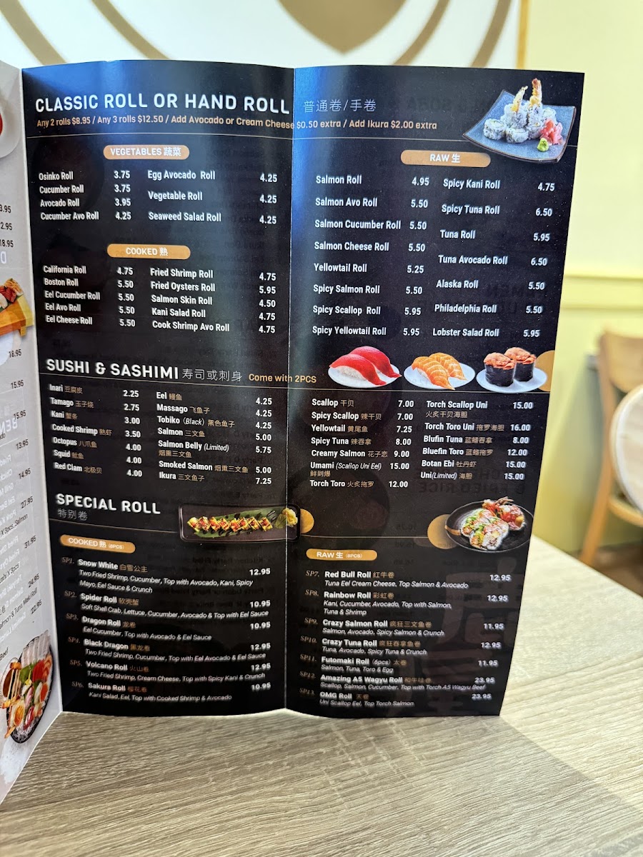 Menu Look Deer Sushi-2