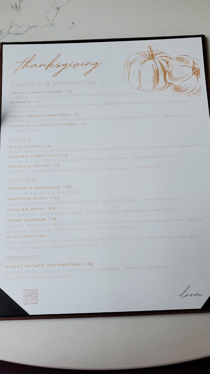 Menu Loom Comfort Kitchen & Cocktails-6