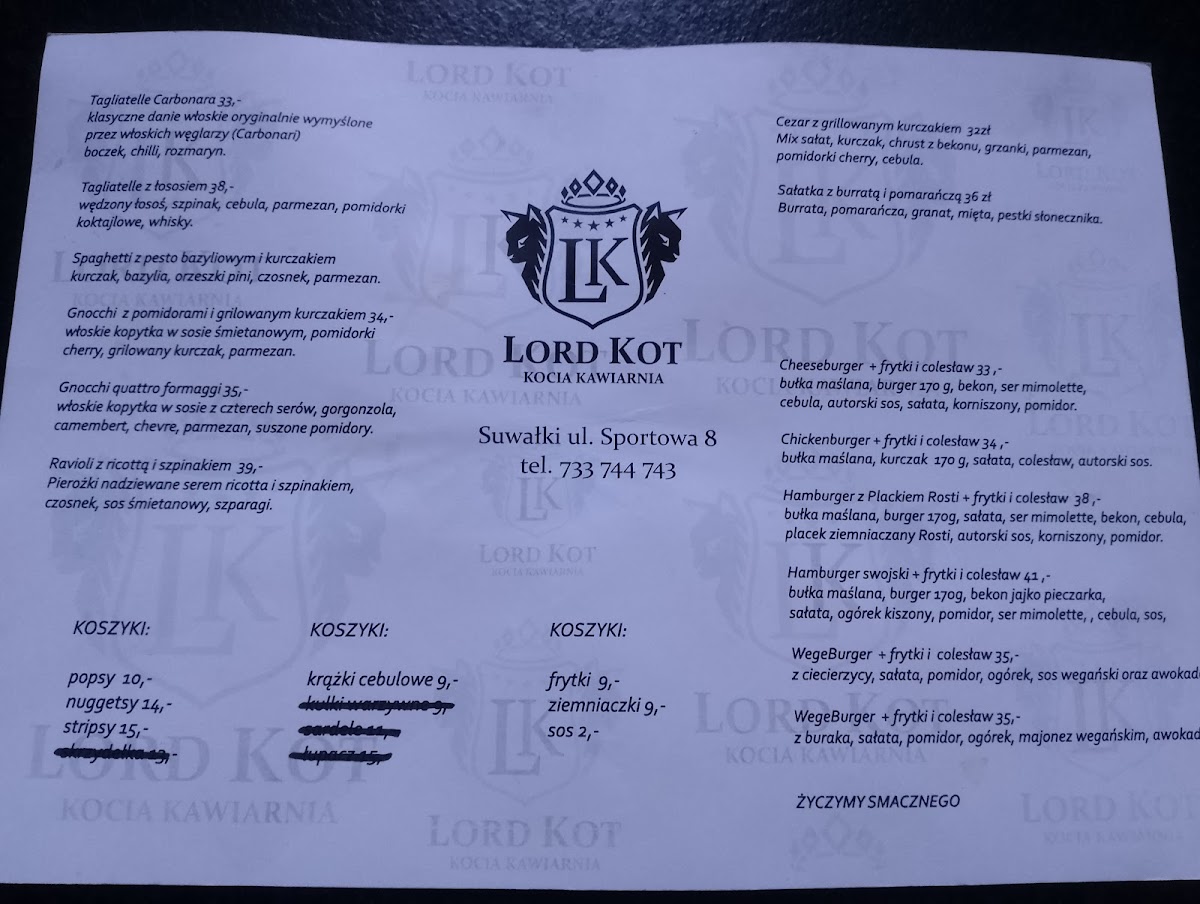 Menu Lord Kot Kocia Kawiarnia-1