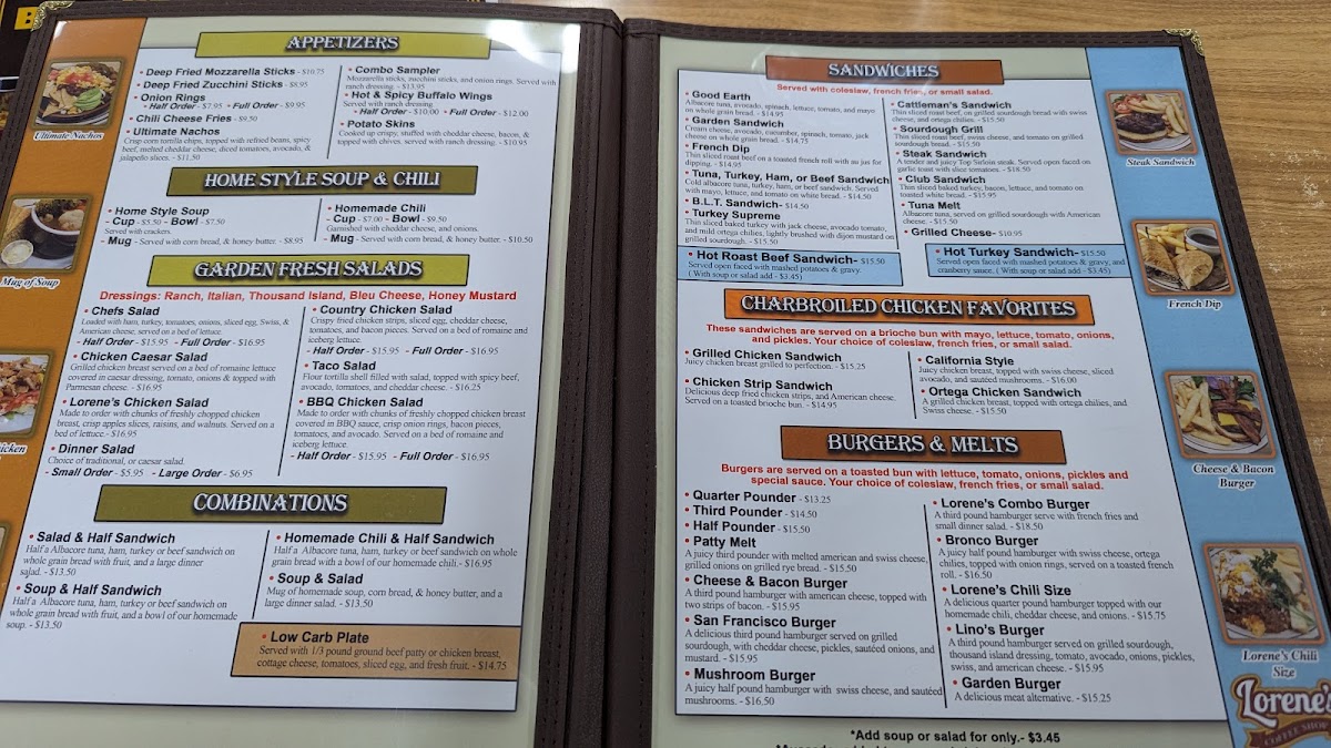 Menu Lorene's Downtown-3
