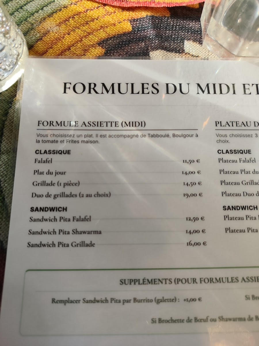 Menu L'orient Des Délices-9