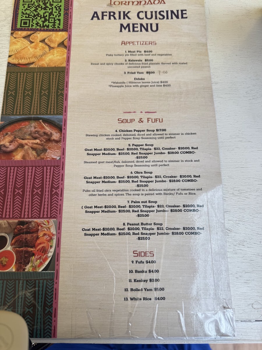 Menu Lormnava Afrik Cuisine-1