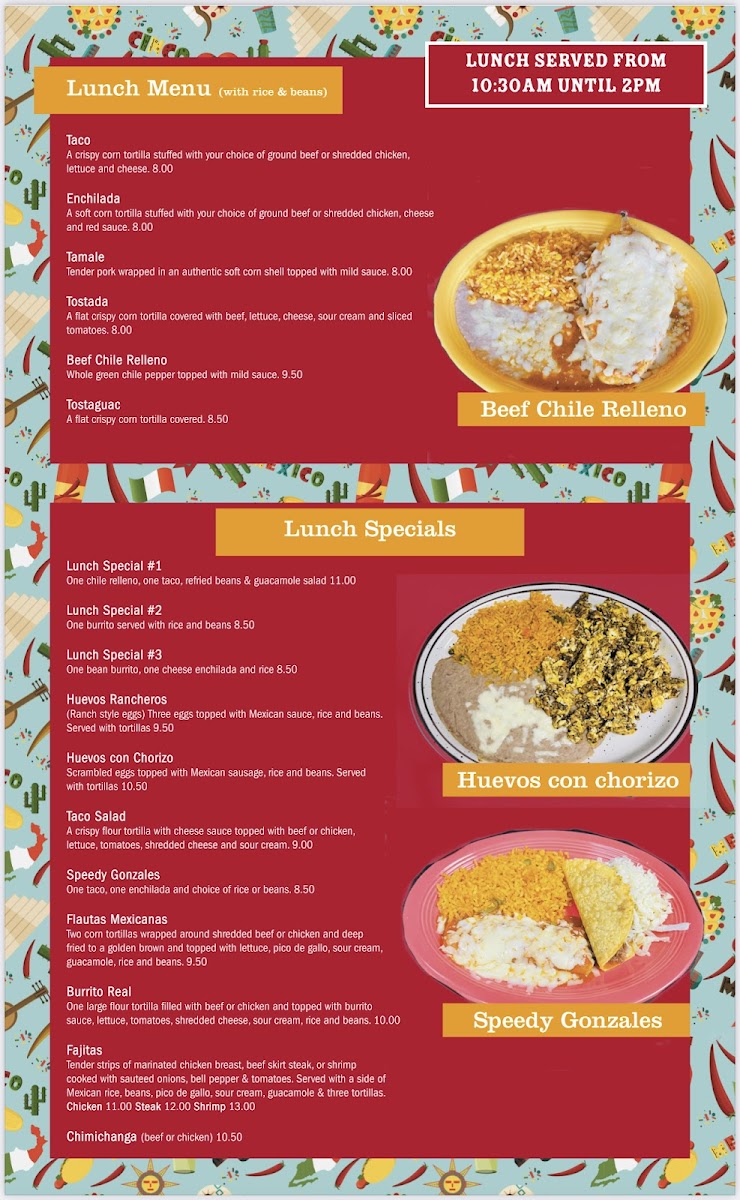 Menu Los 3 Garcia Taqueria-1