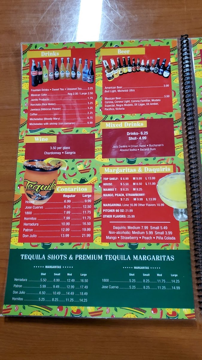 Menu Los 3 Garcia Taqueria-10