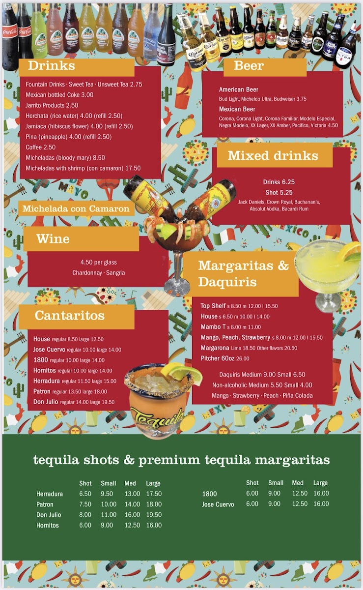 Menu Los 3 Garcia Taqueria-5