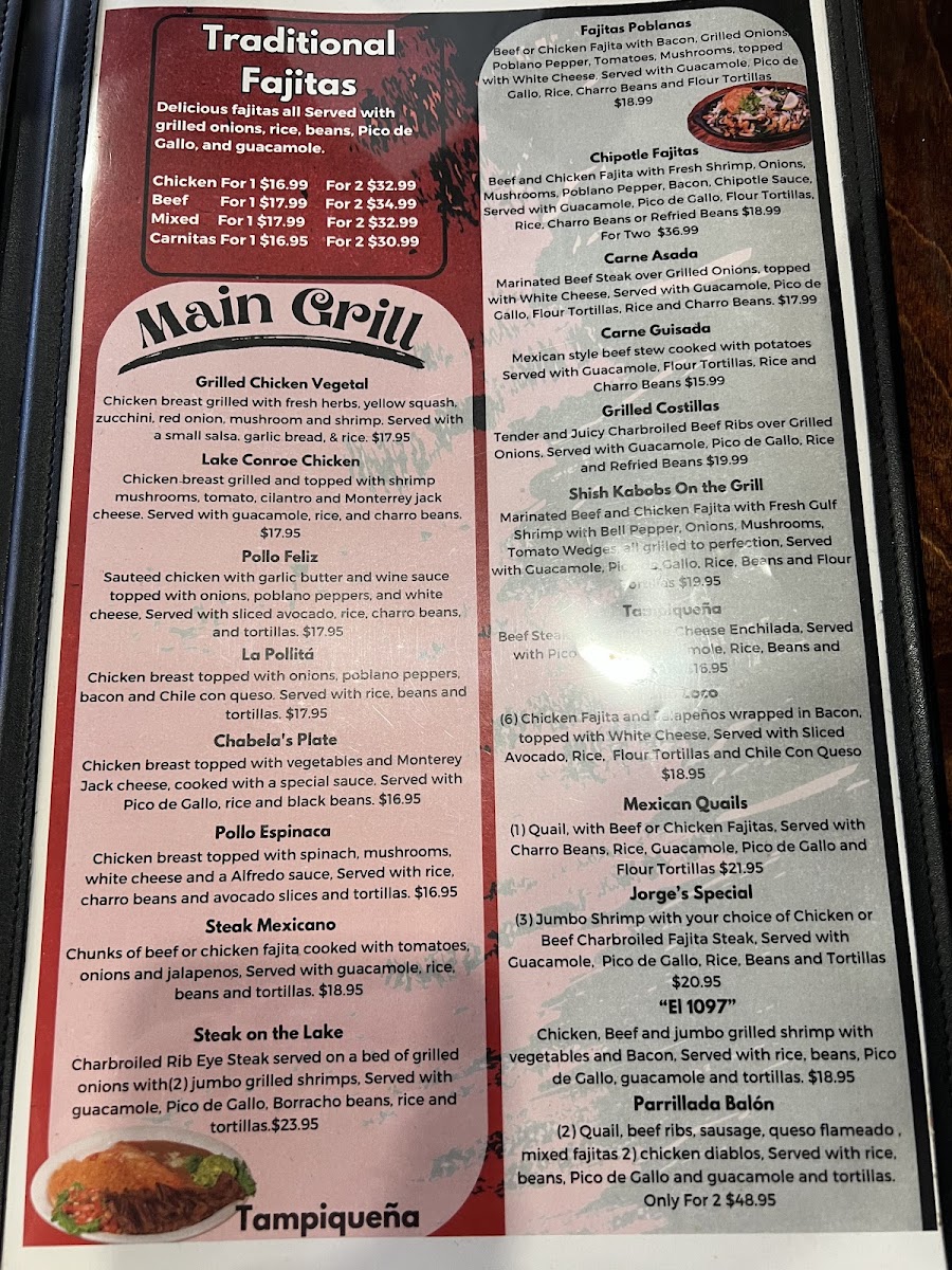 Menu Los 3 Mexicanos Mexican Bar & Grill-8