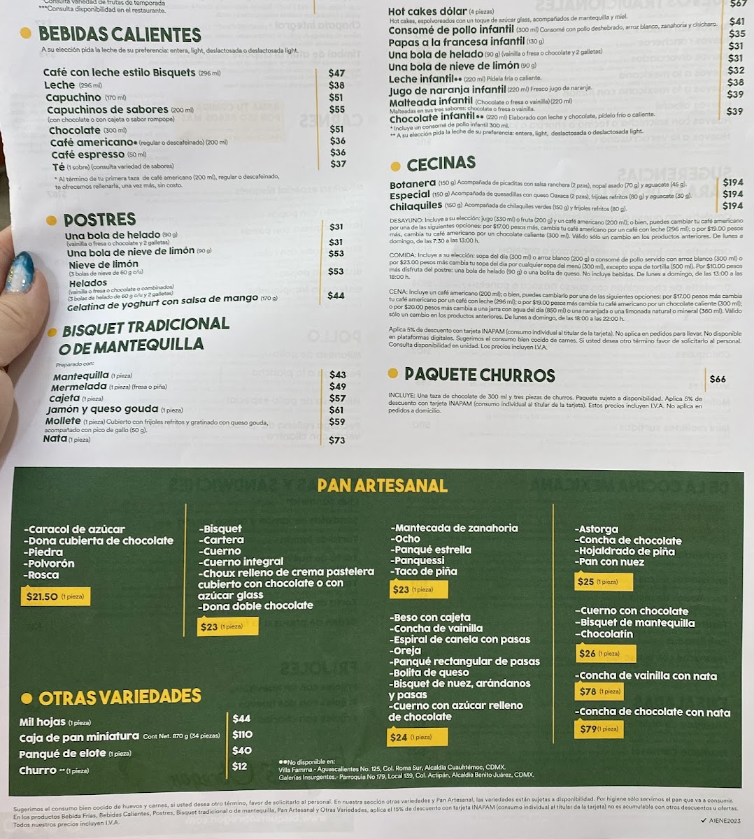 Menu Los Bisquets Obregon-4