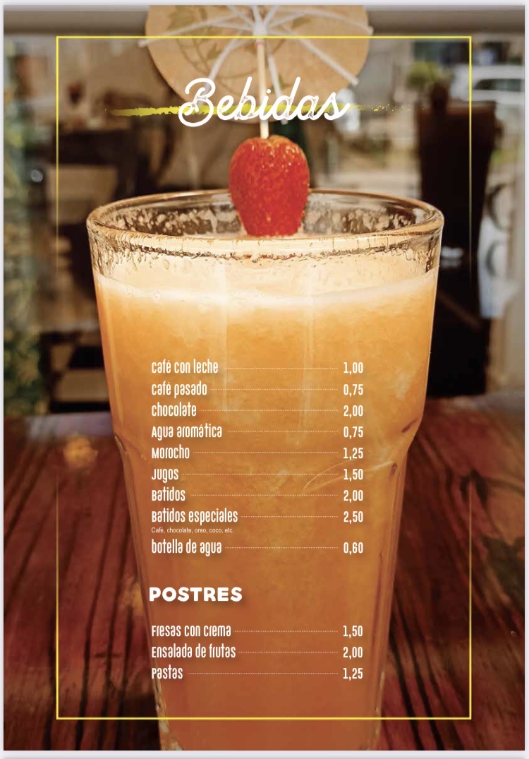 Menu Los Bolones De La Montubia Cafeteria Manabita-6