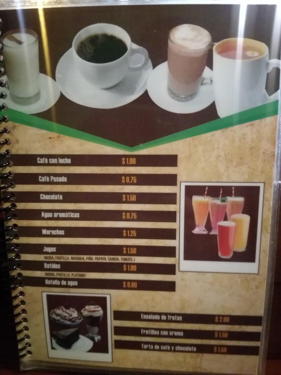 Menu Los Bolones De La Montubia Cafeteria Manabita-8