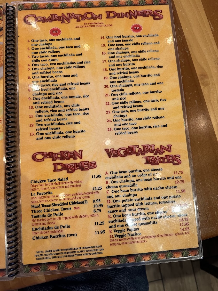 Menu Los Bravos Johnson Mexican Restaurant-4