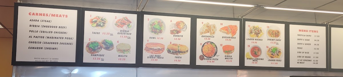 Menu Los Bros Tacos-3