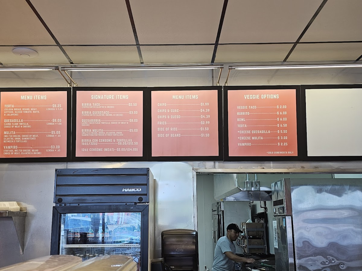 Menu Los Bros Tacos-4