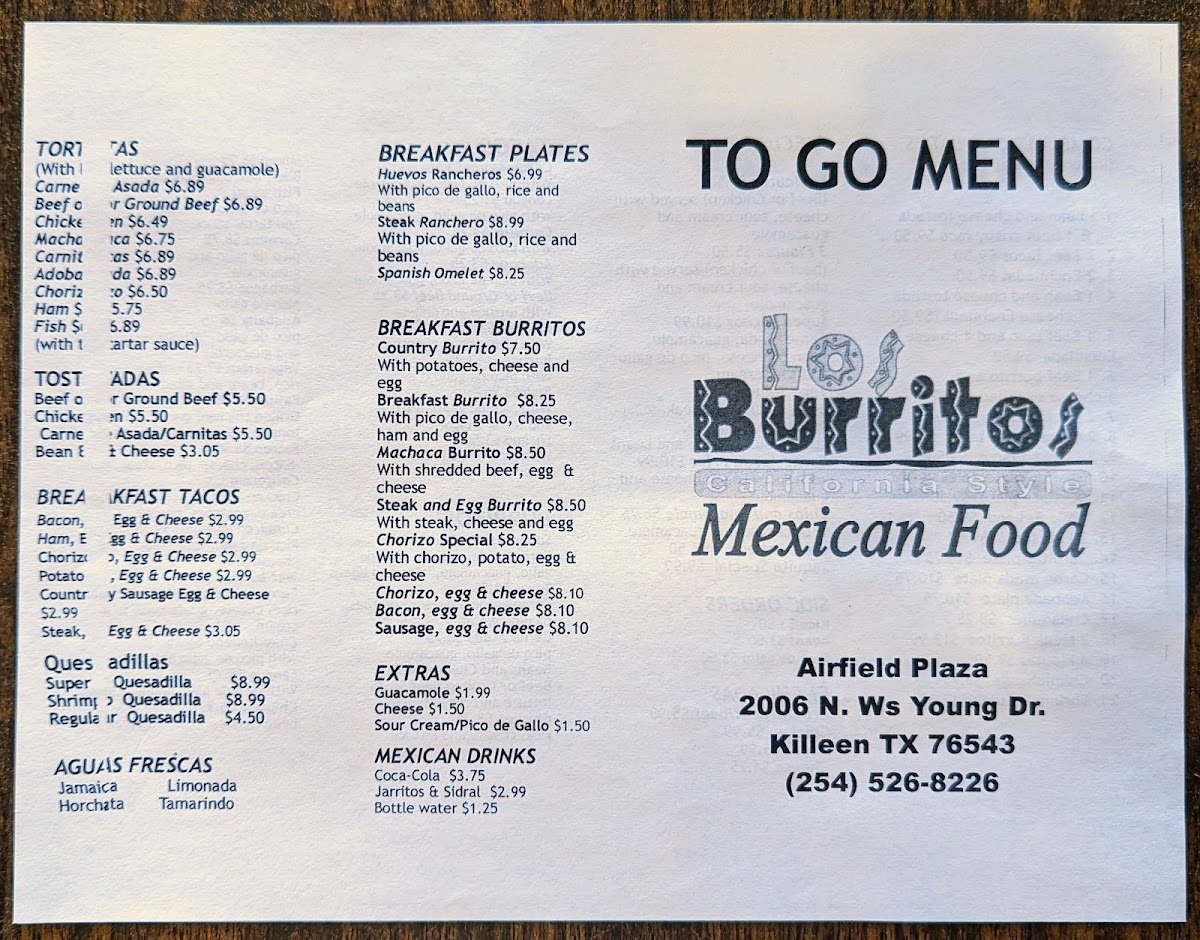 Menu Los Burritos-3