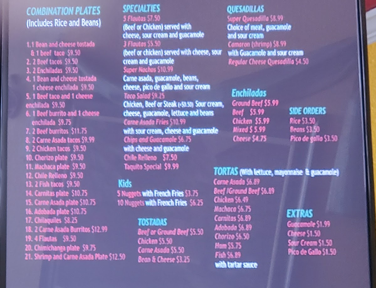 Menu Los Burritos-5