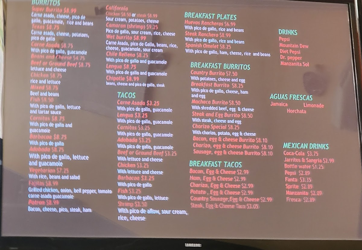 Menu Los Burritos-7