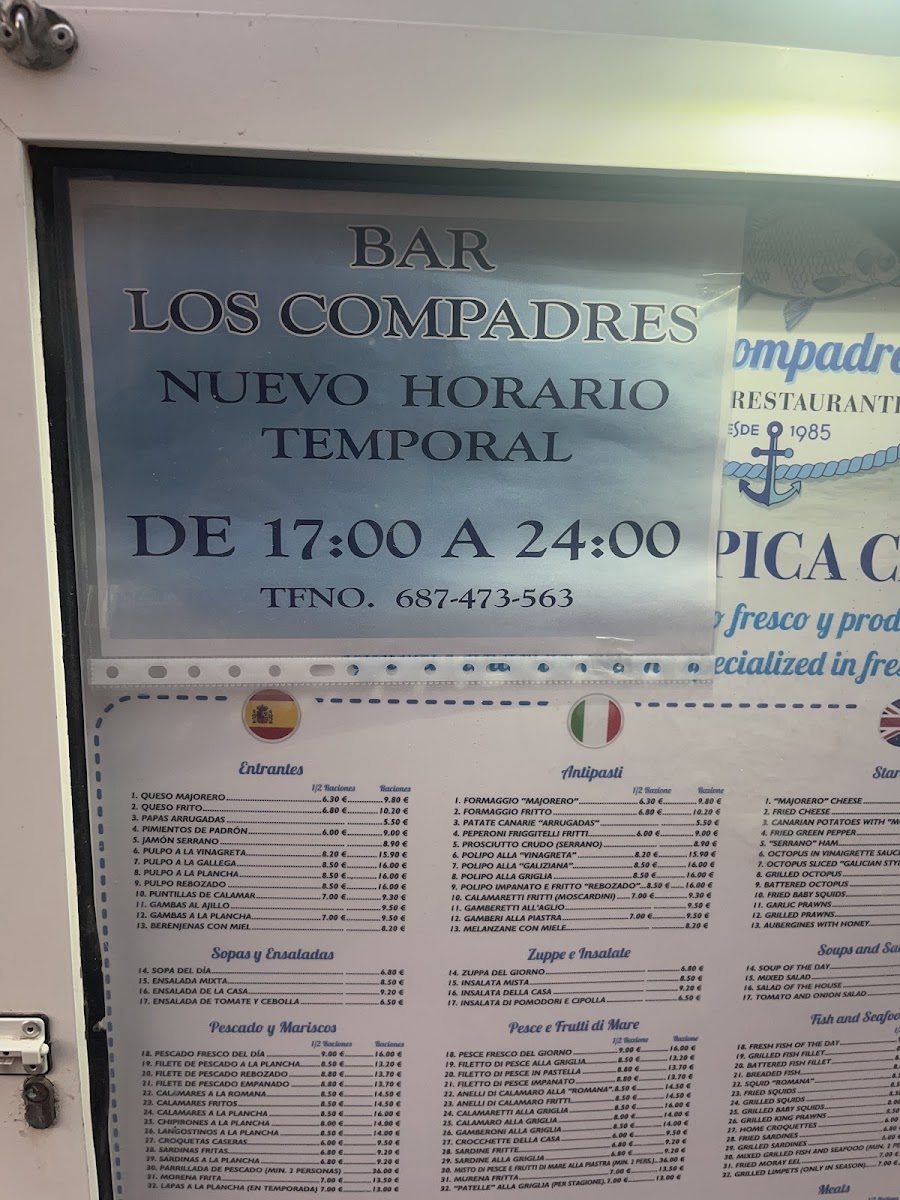 Menu Los Compadres-1