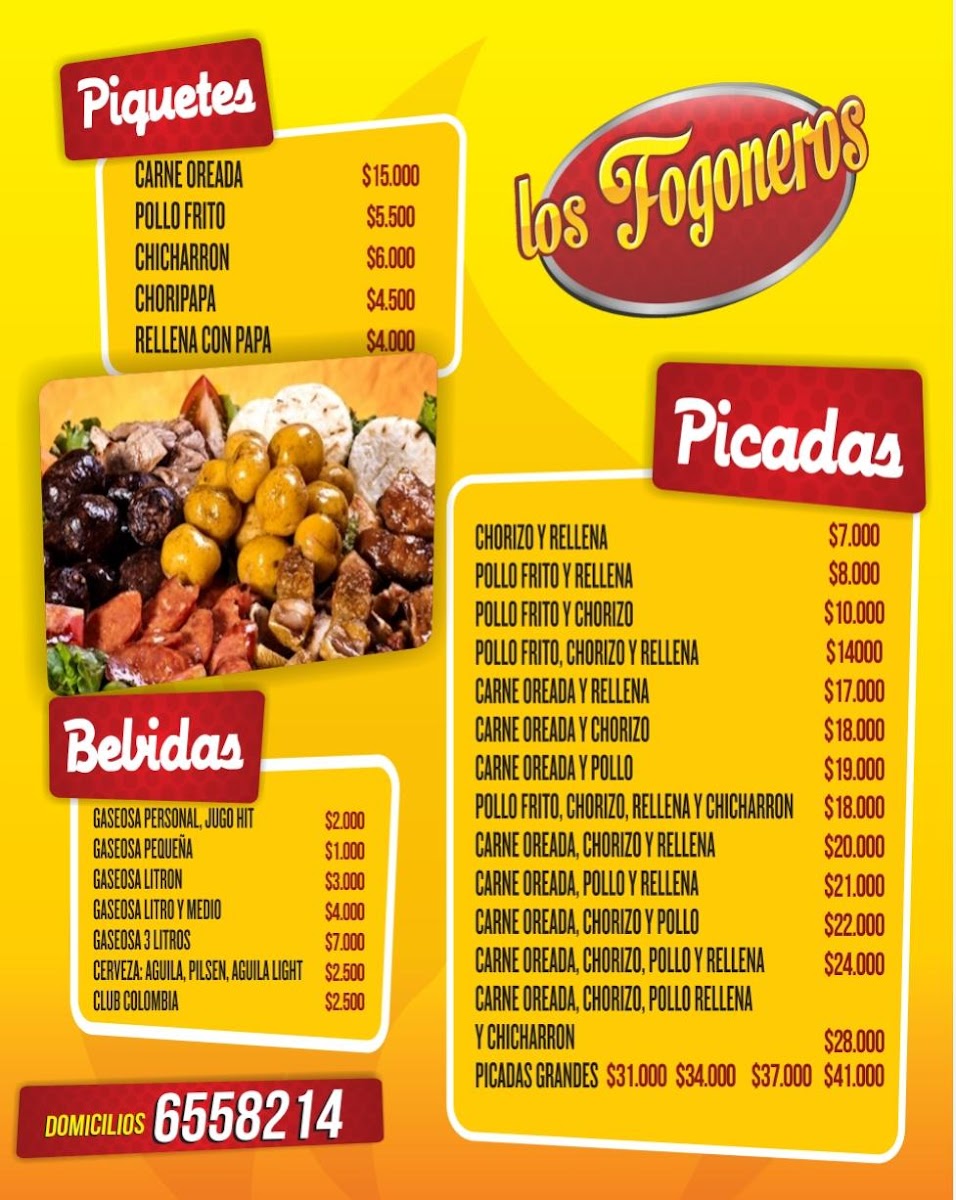 Menu Los Fogoneros Piedecuesta-8