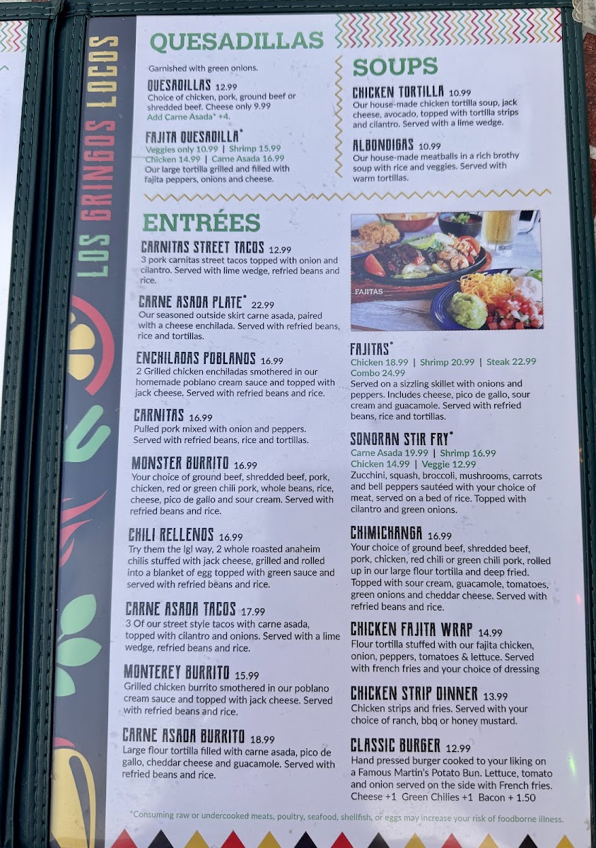Menu Los Gringos Locos-1
