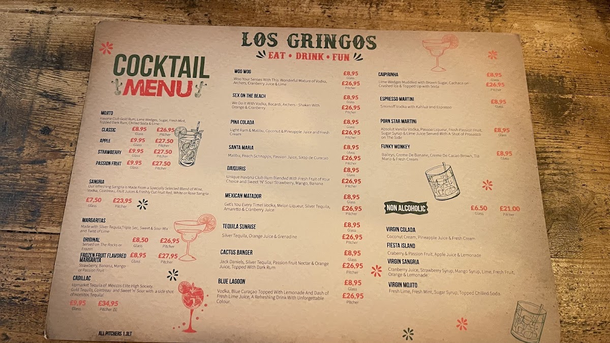 Menu Los Gringos Rye-1