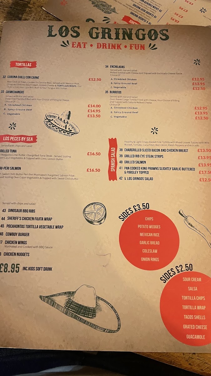 Menu Los Gringos Rye-5