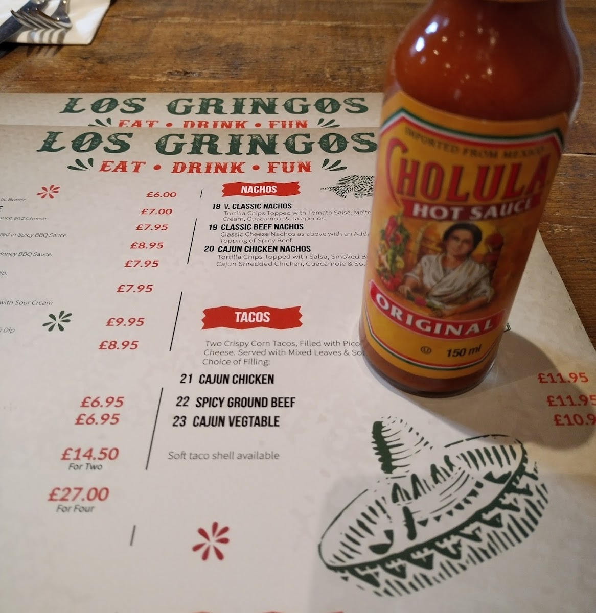 Menu Los Gringos Rye-6