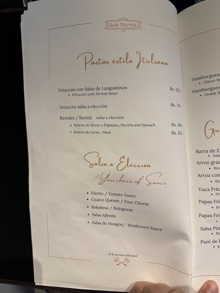 Menu Los Hierros Steakhouse & Bar-5