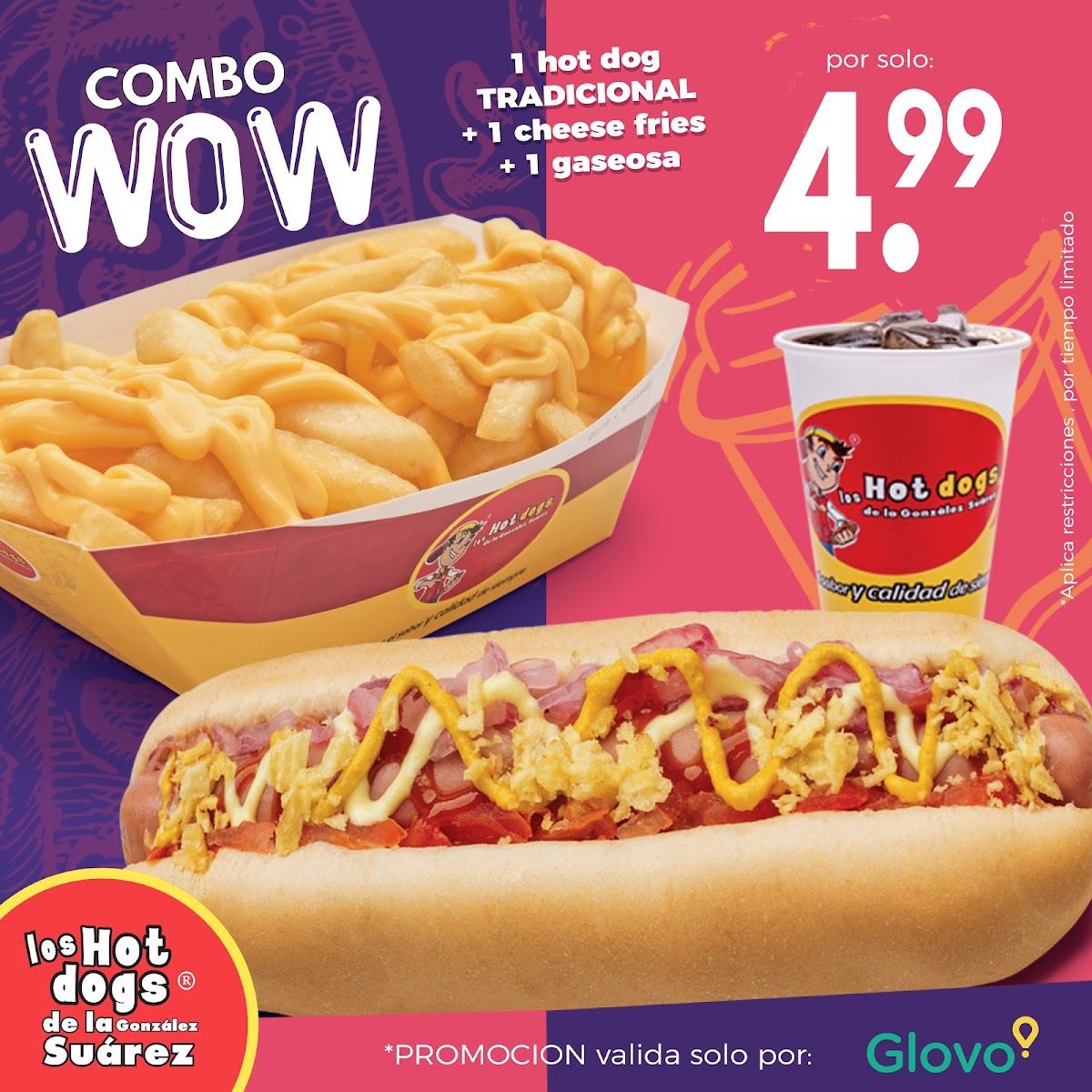 Menu Los Hot Dogs De La Gonzalez Suarez-7