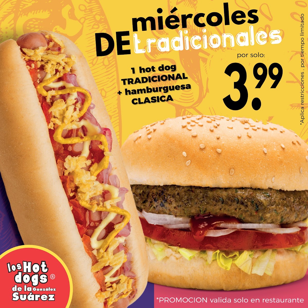 Menu Los Hot Dogs De La Gonzalez Suarez-9