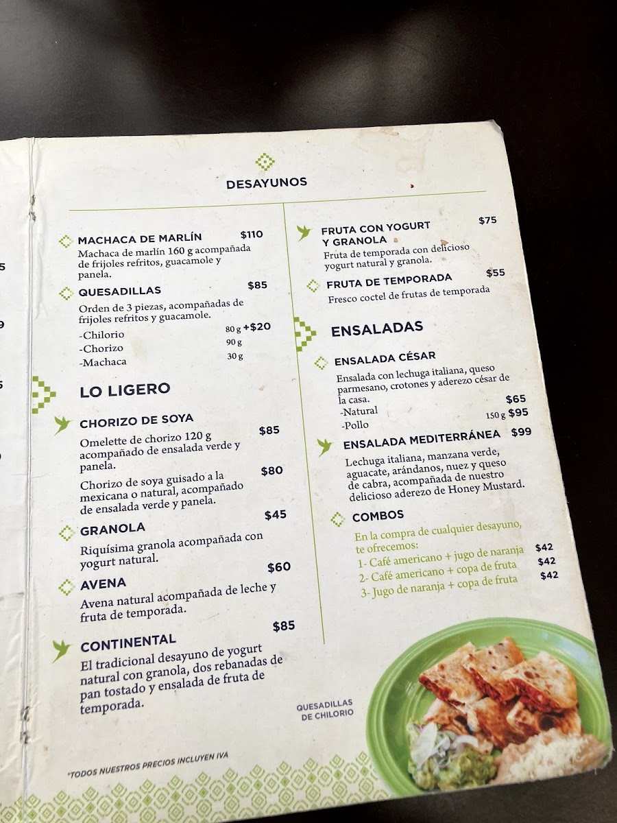 Menu Los Jardines Restaurant-1